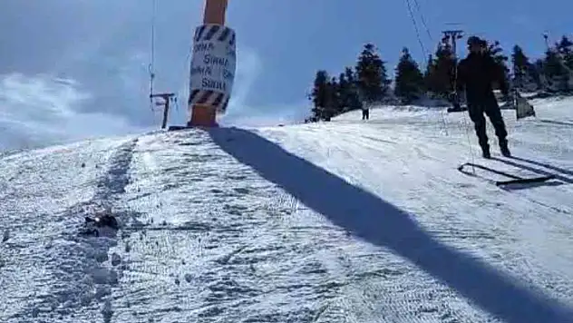 Uludağ'da kazadan dönüldü...