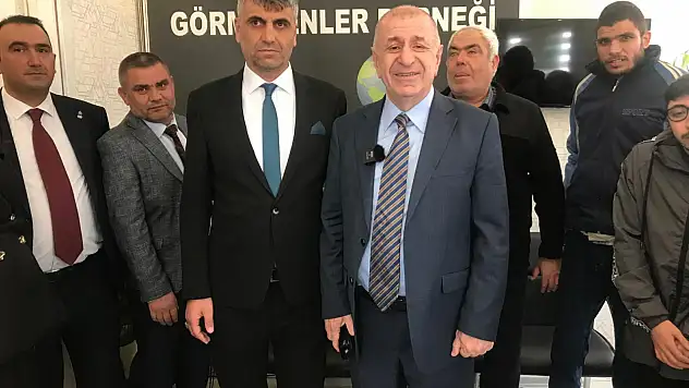 Ümit Özdağ'dan Konya Dünya Görmeyenler Derneği'ne ziyaret