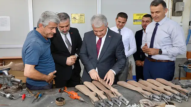 Vali Akın, Beyşehir sanayisini gezdi!