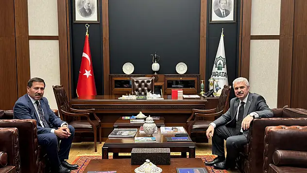 Vali Akın'dan Başkan Kılca'ya ziyaret