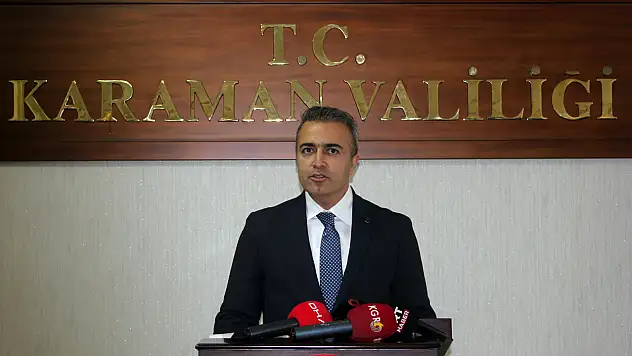 Vali Hayrettin Çiçek Karaman'daki görevine başladı