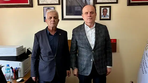 Vekil Baykan, Başkan Yazar'ı makamında ziyaret etti!