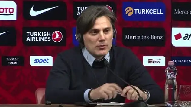 Vincenzo Montella: 'Gelişimimiz için önemli bir maç'