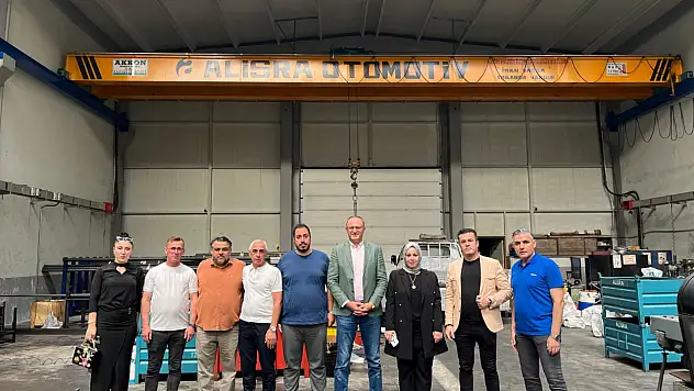 Vizyoner İş Adamları Derneği'nden üyelere ziyaret