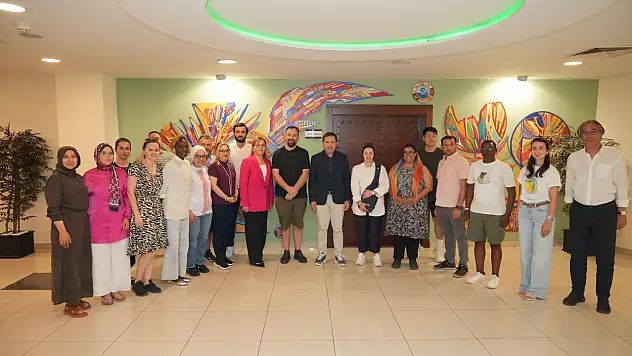 Yabancı öğrenciler Kılca'yı ziyaret