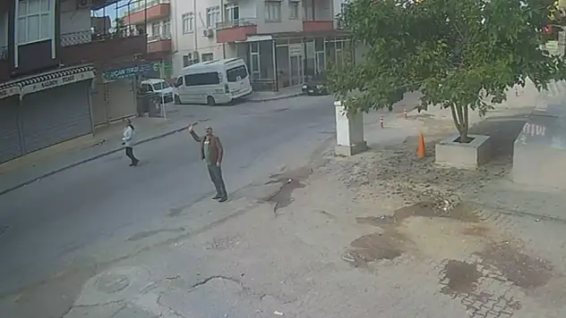 Yakınına el sallarken canından oluyordu