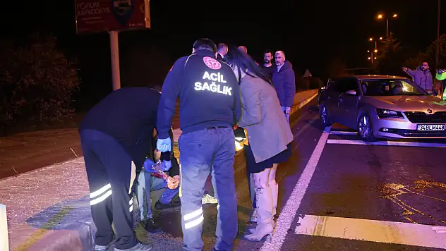 Yardım için indiler, kendilerine küfür edilince darp ettiler