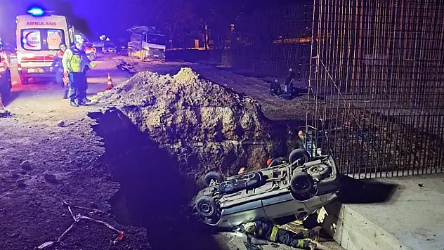 Yol çalışması için açılan çukur can aldı: 1 ölü, 5 yaralı