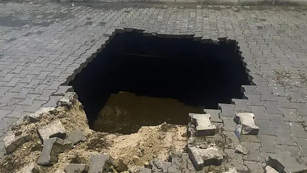 Yolun çökmesiyle kan donduran gerçek ortaya çıktı