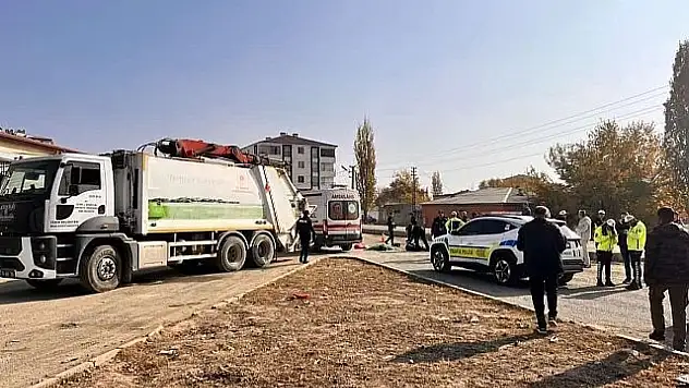 Yolun karşısına geçmek isterken canından oldu