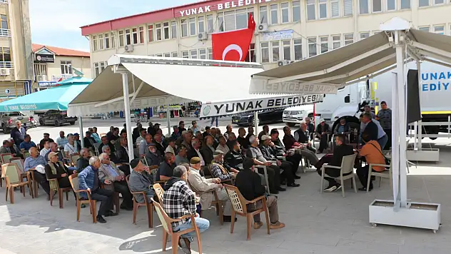 Yunak Belediye Başkanı Günaltay, soruları yanıtladı