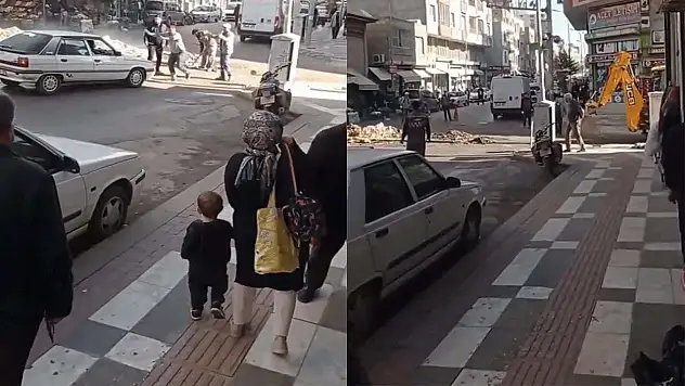 Yürekleri ağza getiren olay: Doğalgaz borusu patladı