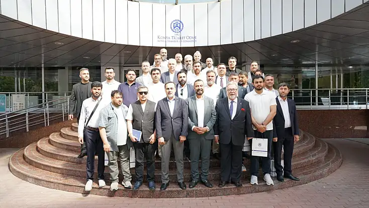 50 Konyalı firma Afgan heyetiyle B2B masasında buluştu