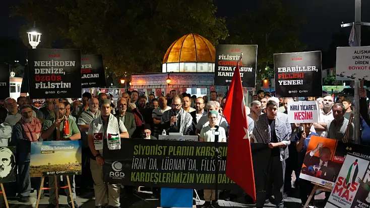 AGD Konya’dan Filistin çağrısı: ‘Mazlumların acısı seyredilecek bir haber değil’