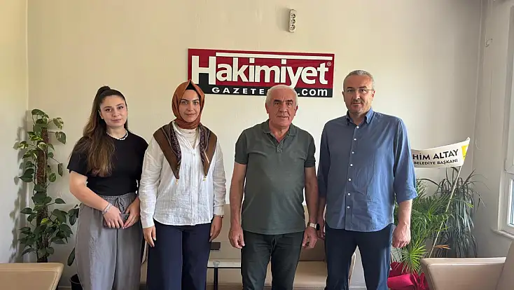 AK Parti Konya İl Teşkilatı’ndan Hakimiyet Gazetesi’ne 30. yıl ziyareti