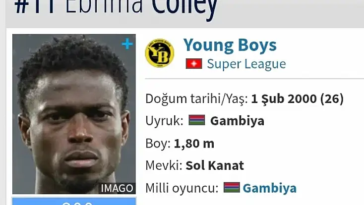 Ebrima Colley soru işaretleriyle dolu geliyor? Konyaspor yeni bir riskli transfere mi imza atmak üzere? Konyaspor'a geçen sezon ayak bileği sakatlığı yaşayan oyuncuyu kim satmak istiyor?