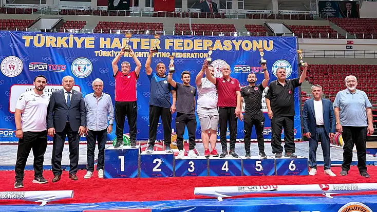 Karatay Belediyespor’dan Türkiye Halter Şampiyonası’nda önemli dereceler