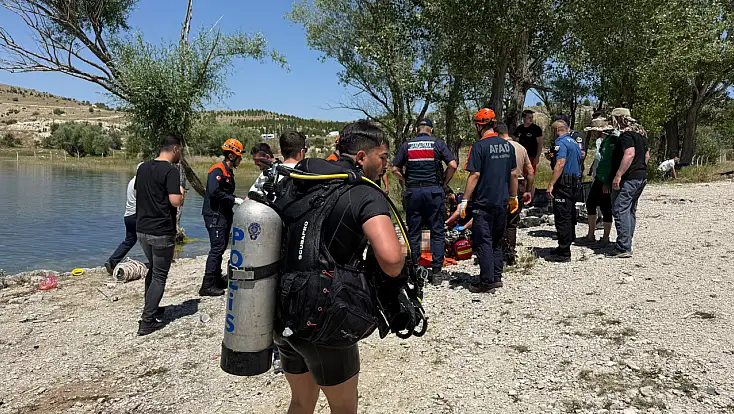Konya'da Altınapa Barajı'nda feci ölüm! Yem teknesi hayatına mal oldu