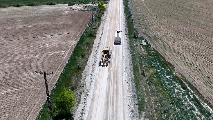 Konya'da 17,5 kilometrelik dev yol hamlesi!