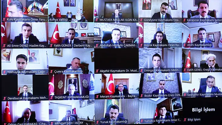 Konya’da 31 ilçeyi ilgilendiren toplantı