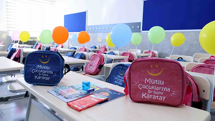 Konya'da 8 yıllık gelenek sürdü: Miniklerin sıraları boş kalmadı