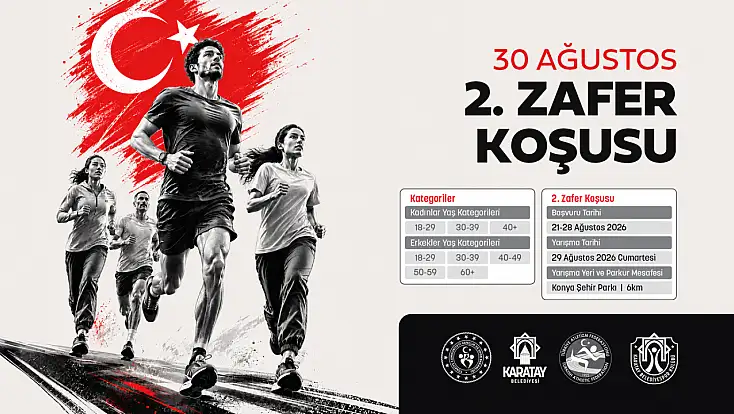 Konya’da büyük heyecan başlıyor: 6 kilometrelik parkurda zafer için koşacaklar!