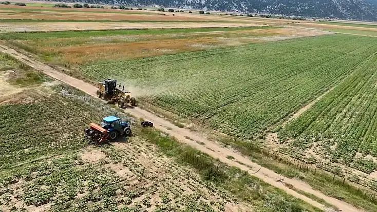 Konya'da çiftçileri sevindiren çalışma: Artık daha güvenli