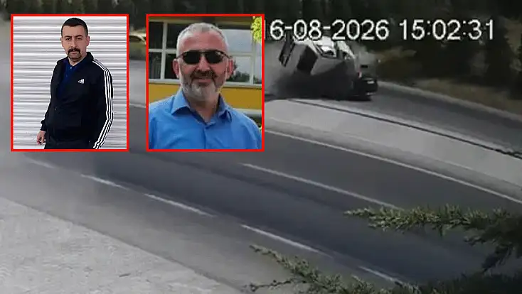 Konya’da dehşet anı kamerada! 2 ölü