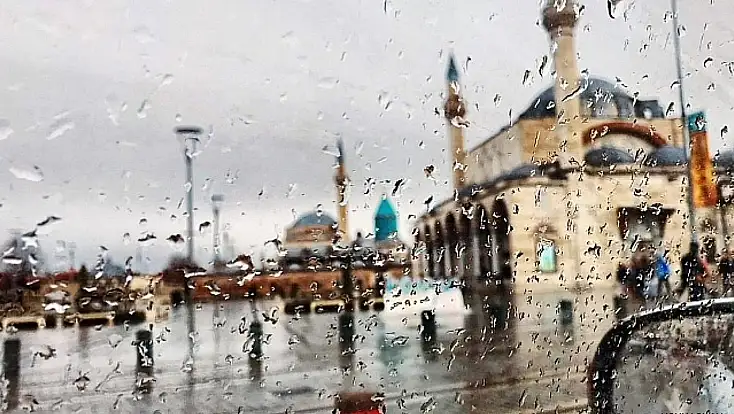 Konya'da hava değişiyor! Sağanak yağış ve rüzgar uyarısı