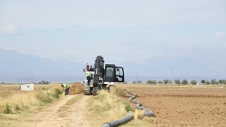 Konya’da içme suyu için düğmeye basıldı! 12 kilometrelik hat yenileniyor