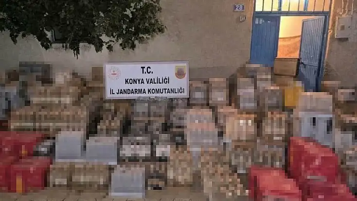 Konya’da jandarmanın takibinden kaçamadılar! Ele geçirilenler dikkat çekti