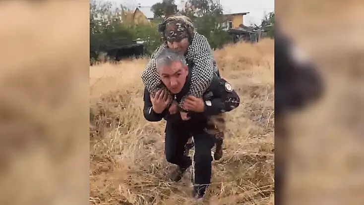 Konya'da kayıp Nazmiye teyze bulundu! Polisin fedakârlığı yürekleri ısıttı