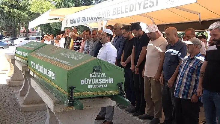 Konya’da kazada hayatını kaybeden çift toprağa verildi