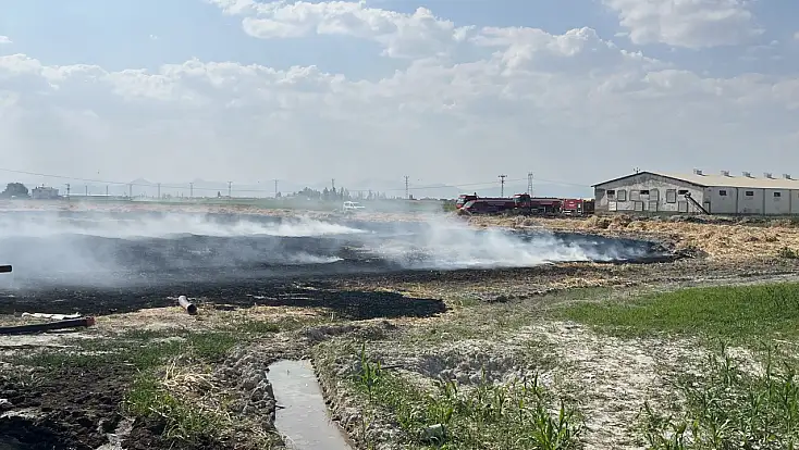 Konya'da korkutan yangın!