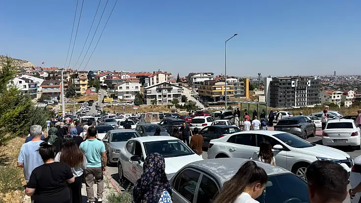 Konya’da KPSS heyecanı trafiğe yansıdı