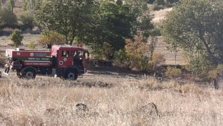 Konya’da mezarlık yakınında korkutan anlar!