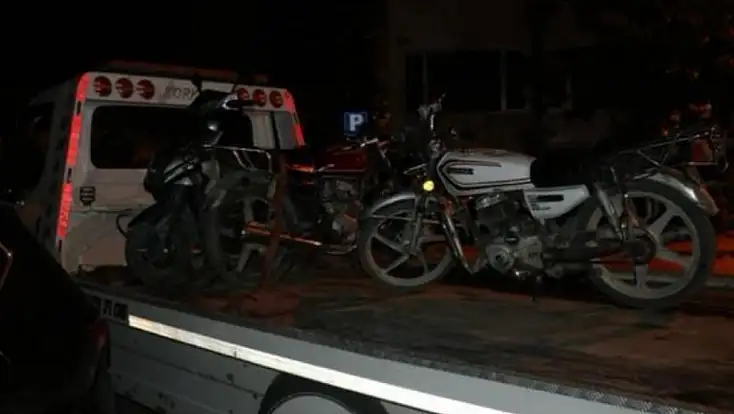 Konya’da motosiklet sürücülerine sıkı denetim: Rekor ceza kesildi!