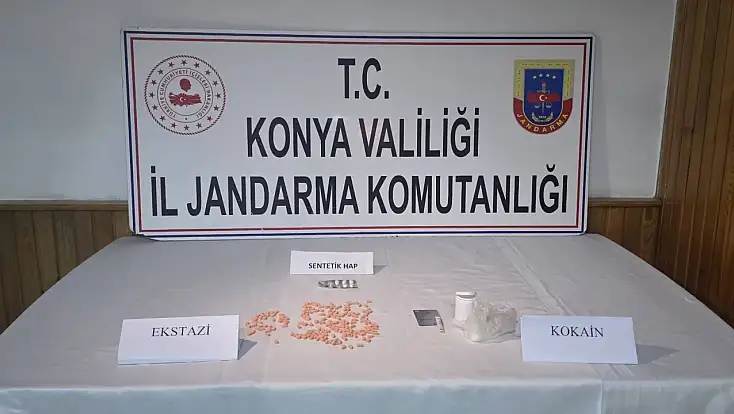 Konya'da uyuşturucu operasyonu: Bir kişi tutuklandı!