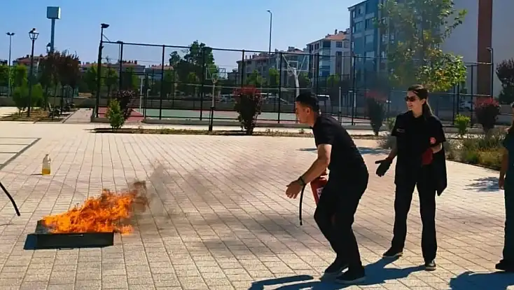 Konya'da yangın güvenliğinde bilinçli adım