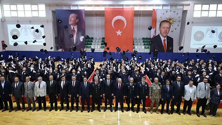 Konya'da yeni polisler göreve hazır!