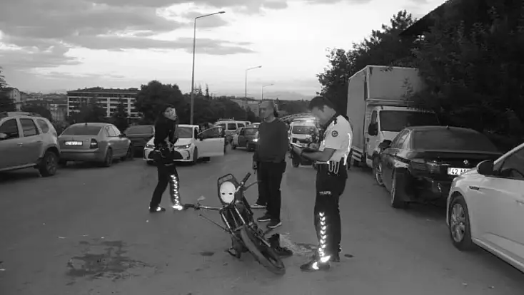 Konya'da yürekler ağza geldi: 16 yaşındaki sürücü ölümden döndü!