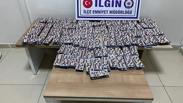 Konya’da zehir tacirlerine darbe: İki ilçede binlerce uyuşturucu hap ele geçirildi