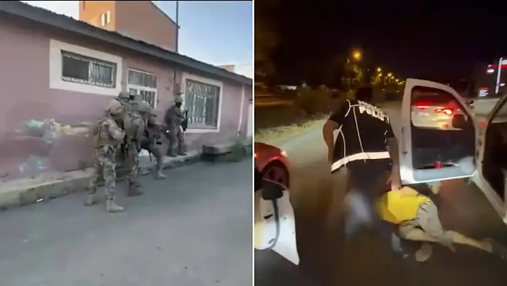 Konya dahil 69 ilde uyuşturucu satıcılarına operasyon: 423 şüpheli tutuklandı