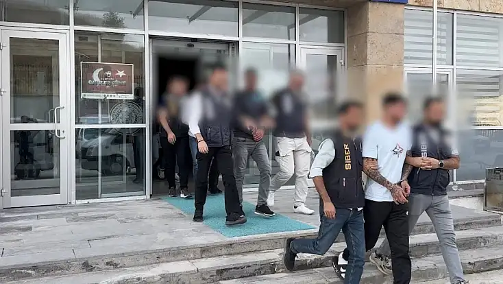Konya dahil 7 ilde sahte araç kiralama sitesi operasyonu