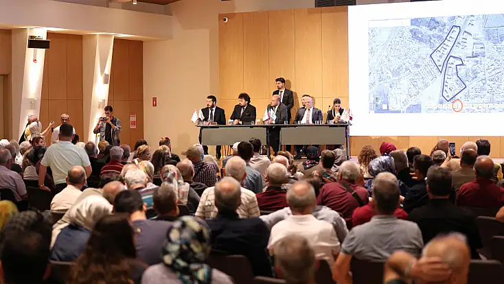 Konya'daki caddede kentsel dönüşüm için kritik adım