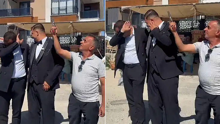 Konya’daki düğünde korku dolu anlar! Muhtar tutuklandı