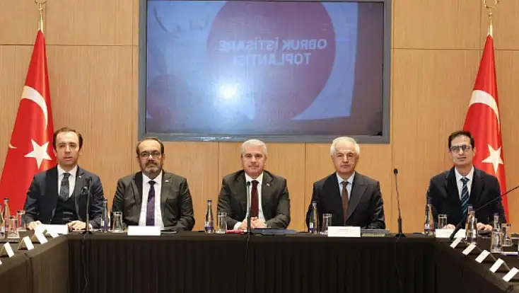 Konya’daki obruk soruna yönelik istişare değerlendirme toplantısı yapıldı!