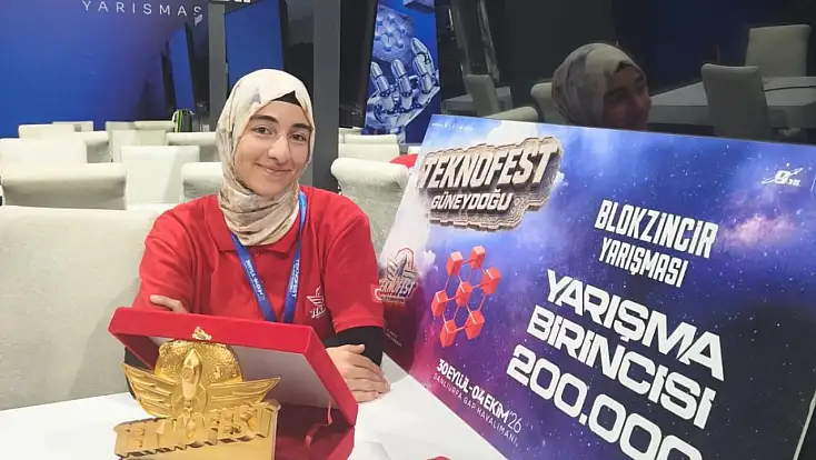 Konya’dan mezun olan genç mühendis TEKNOFEST’in yıldızı oldu