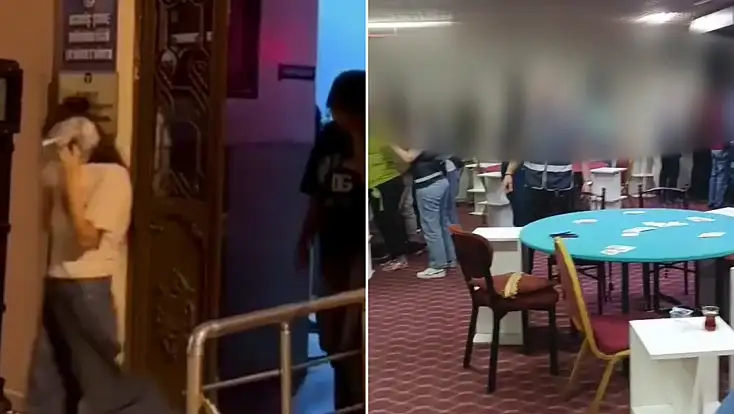 Konya merkezde fuhuş ve kumar baskını