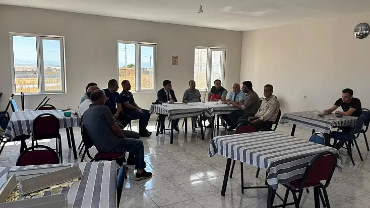 Konya'nın 3 ilçesinde cuma buluşmaları: Üreticilerle bir araya gelindi